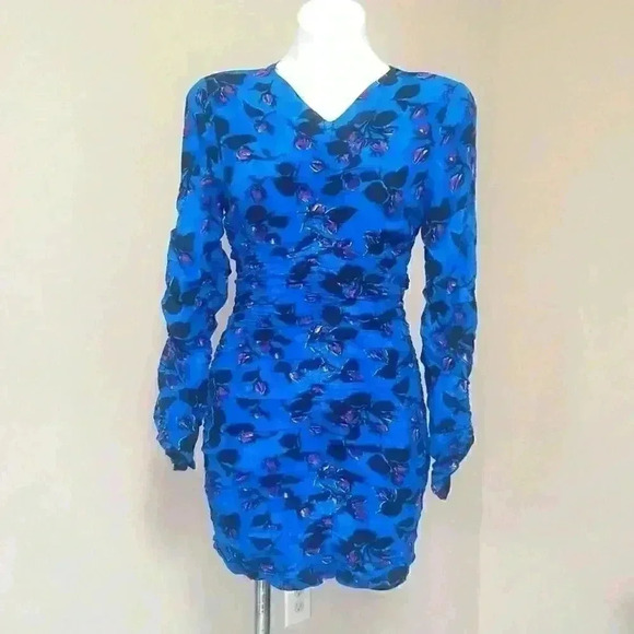 Zara Long Sleeve Ruched Dress - Picture 5 of 5